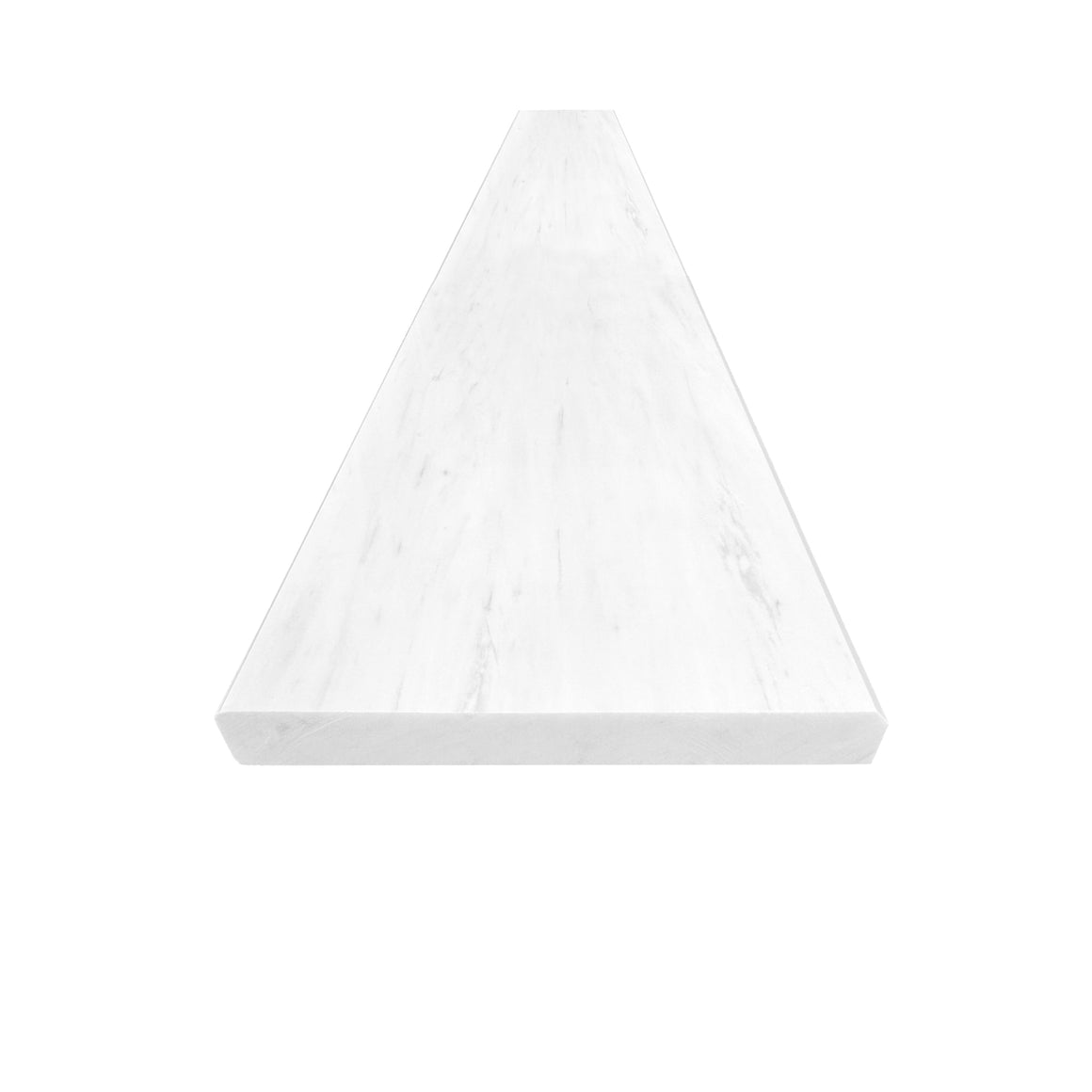 Custom Length Cut From 4x60 Dolomite Marble Thresholds Door Saddles Window Sills Shower Curbs Standard Bevel Polished - Marble Barn