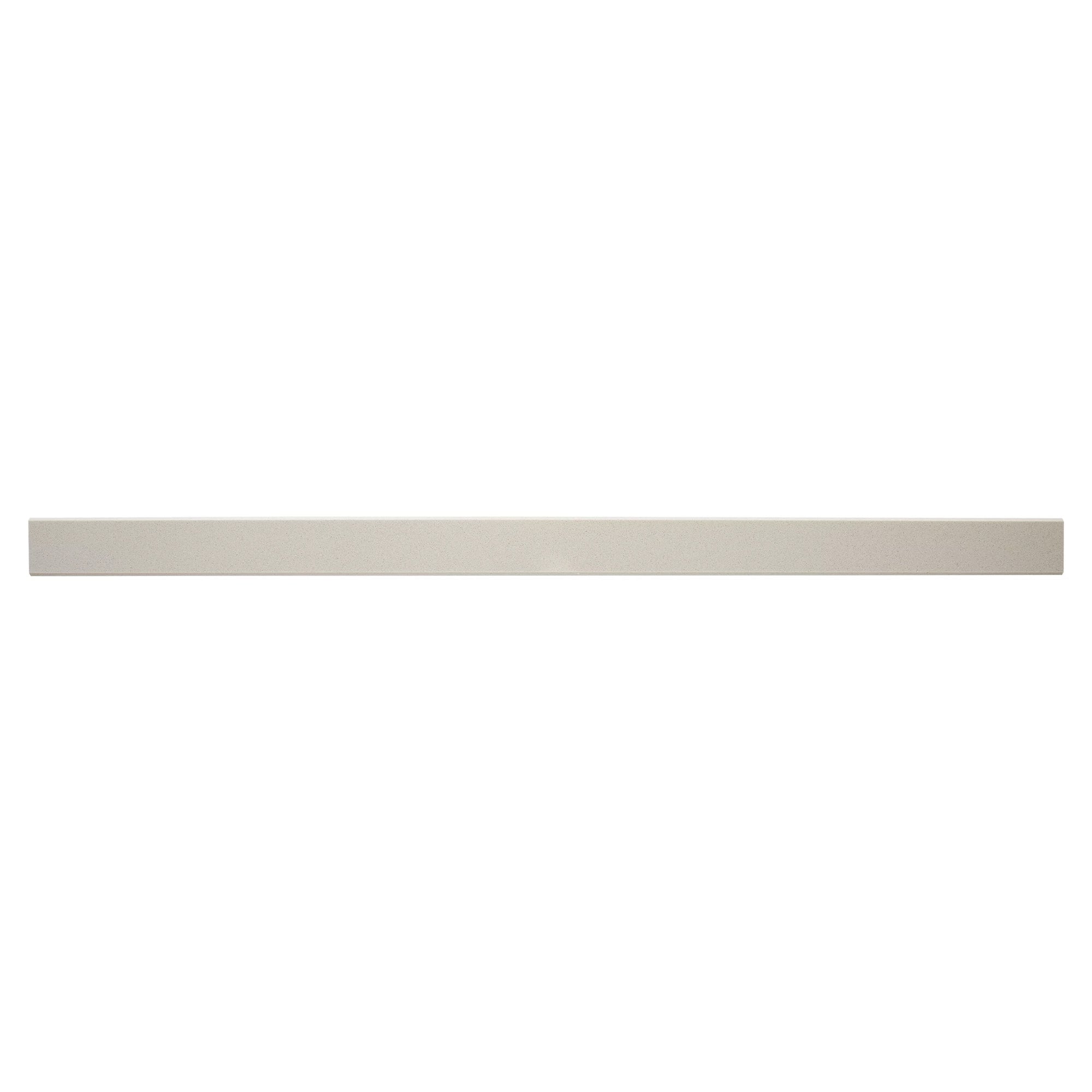 Custom Length 2x36 Gray Engineered Thresholds Saddles Window Sills Marble Engineered Stone Standard Bevel Polished - Marble Barn