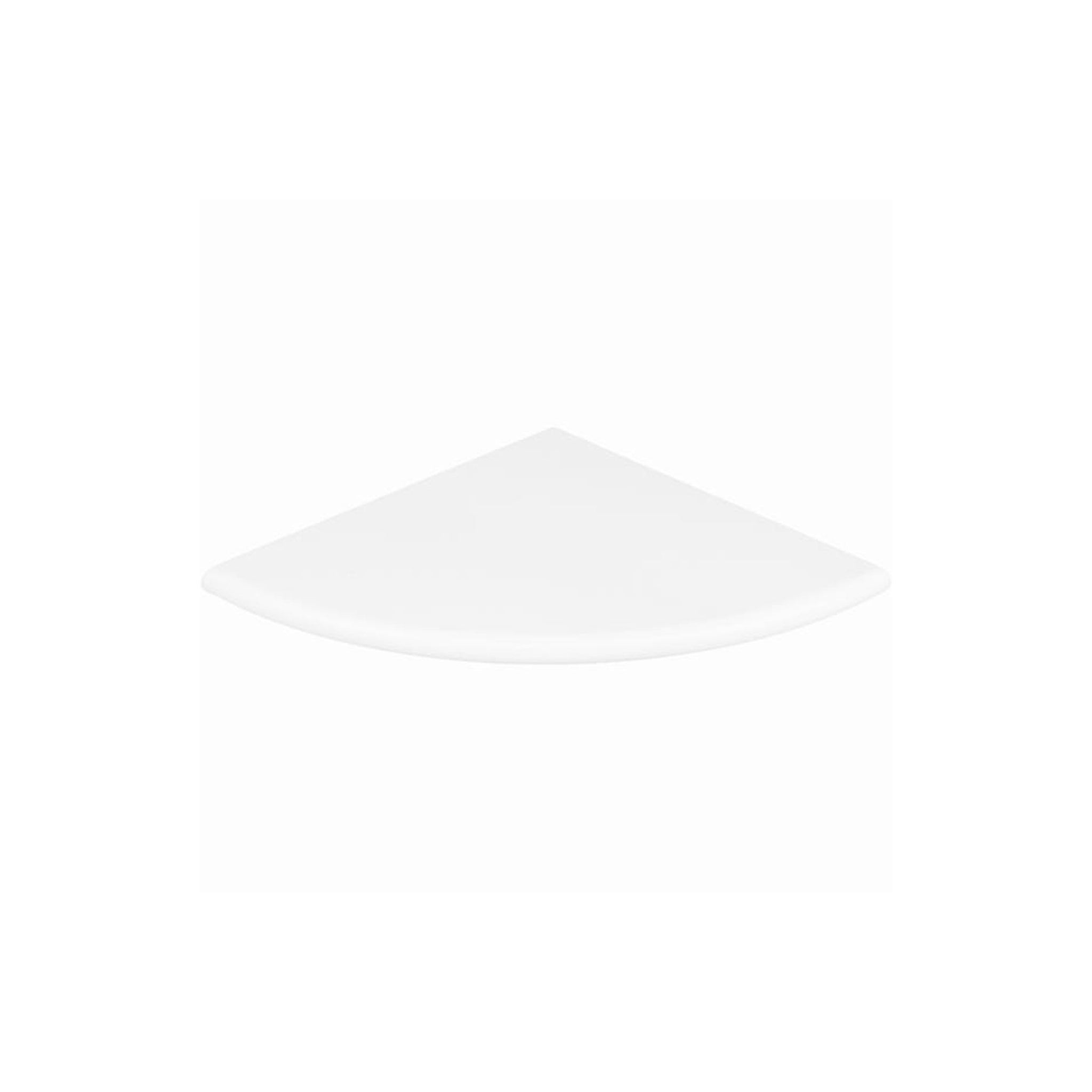 Premium White Corner Shelf 9" Polished Shower Shampoo Holder White Stone Bathroom Caddy Bath Soap Dish Holder Shower Corner Wall Holder - Marble Barn